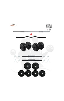 23 Kg Z-Barlı MEGASET Halter Seti Ve Dambıl Seti Ağırlık Fitness Seti 23 Kg Z-Barlı MEGASET Halter Seti Ve Dambıl Seti Ağırlık Fitness Seti