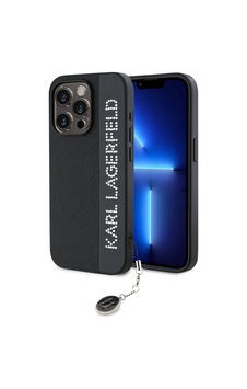 Apple Uyumlu iPhone 15 Pro Max Kılıf Karl Lagerfeld Lisanslı Anahtarlıklı Taşlı Saffiano Rhinestones Siyah Apple Uyumlu iPhone 15 Pro Max Kılıf Karl Lagerfeld Lisanslı Anahtarlıklı Taşlı Saffiano Rhinestones Siyah