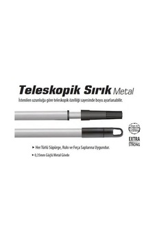 Teleskopik Sırık 6 Metre 0,750 L