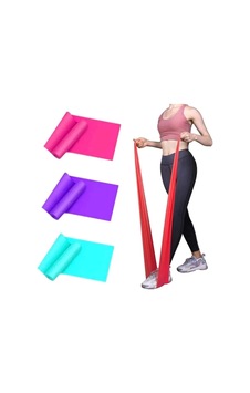 3'lü Pilates Bandı Pilates Egzersiz Direnç Lastiği Hafif-orta-sert Pembe Pembe 3'lü Pilates Bandı Pilates Egzersiz Direnç Lastiği Hafif-orta-sert Pembe Pembe