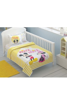 Taç Disney Minnie Mickey Baby Pamuk Lisanslı Pike Takımı Taç Disney Minnie Mickey Baby Pamuk Lisanslı Pike Takımı