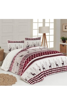 Merinos Deer Tek Kişilik Yorgan Set Dear Gri Merinos Deer Tek Kişilik Yorgan Set Dear Gri