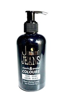 Jamaican Jeans Renkli Boya Yeşil Siyah Jamaican Jeans Renkli Boya Yeşil Siyah