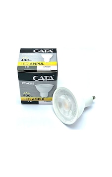 Cata CT-4215B Led Çanak Ampül 7W Beyaz GU10 Duylu Cata CT-4215B Led Çanak Ampül 7W Beyaz GU10 Duylu