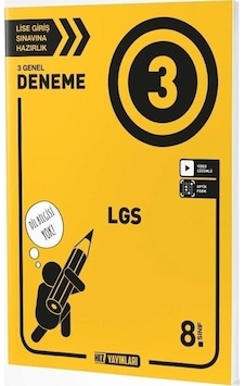 8.Sınıf LGS 3'lü Genel Deneme- Hız Yayınları 8.Sınıf LGS 3'lü Genel Deneme- Hız Yayınları