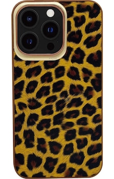 Teleplus Apple Uyumlu iPhone 13 Pro Max Kılıf Kajsa Glamorous Serisi Leopard Combo Kapak Teleplus Apple Uyumlu iPhone 13 Pro Max Kılıf Kajsa Glamorous Serisi Leopard Combo Kapak