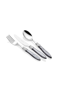 Rivadossi Laura Chrome Gri 75 Parça Çatal Bıçak Seti Gri Rivadossi Laura Chrome Gri 75 Parça Çatal Bıçak Seti Gri