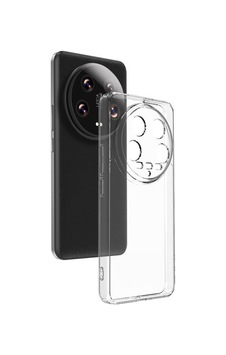 Xiaomi Mi 14 Ultra Kapak Kamera Korumalı Süper Silikon Şeffaf Kılıf Xiaomi Mi 14 Ultra Kapak Kamera Korumalı Süper Silikon Şeffaf Kılıf