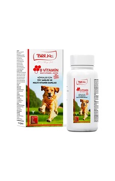 Biolive Köpekler İçin B Vitamin+ Multivitamin Tüy Sağlığı Likit Vitamin 100 ML Biolive Köpekler İçin B Vitamin+ Multivitamin Tüy Sağlığı Likit Vitamin 100 ML