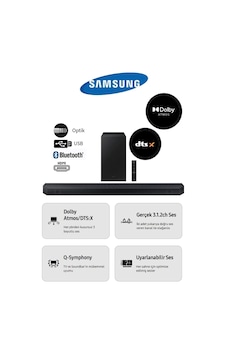 Her Yönden Kusursuz 3 Boyutlu Ses Q Serisi Dolby Atmos Ve Dts:x 360w Soundbar Hw-q600-133905