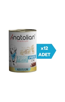 Anatolian Premium Puppy Lamb Pate Kuzulu Ezme Yavru Köpek Konservesi 12 x 400 G Anatolian Premium Puppy Lamb Pate Kuzulu Ezme Yavru Köpek Konservesi 12 x 400 G
