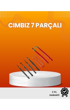 Northcity 7 Li Hassas Uçlu Cımbız Seti Antistatik Esd Kaplamalı Profesyonel Northcity 7 Li Hassas Uçlu Cımbız Seti Antistatik Esd Kaplamalı Profesyonel