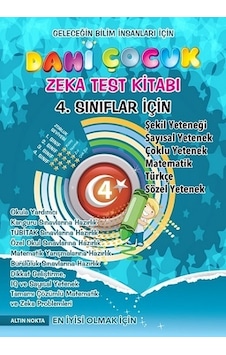 Altın Nokta 4. Sınıf Dahi Çocuk Zeka Kitabı