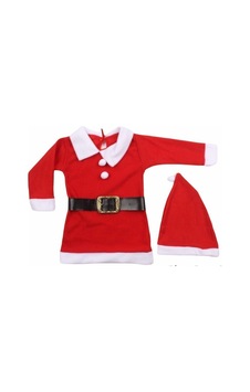 Pazarız Çocuk Yılbaşı Kıyafeti - Noel Kostüm Kırmızı
