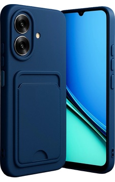 Cosmotex Newface Realme Note 60 Kelvin Kartvizitli Silikon - Lacivert Cosmotex Newface Realme Note 60 Kelvin Kartvizitli Silikon - Lacivert