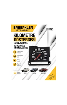 Kilometre Göstergesi 200 Kadranlı - Tofaş Doğan Kartal Şahin Slx - Erb1876 Kilometre Göstergesi 200 Kadranlı - Tofaş Doğan Kartal Şahin Slx - Erb1876