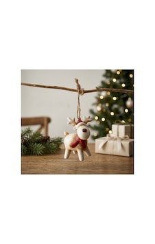 Yılbaşı Ağacı Süsü Sevimli Noel Geyiği Figürü - 8 Cm Diğer Yılbaşı Ağacı Süsü Sevimli Noel Geyiği Figürü - 8 Cm Diğer