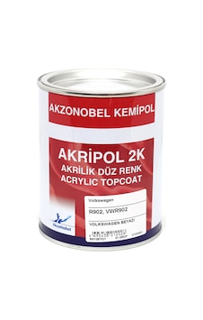 Akzonobel Akripol 2k Düz Renk-volkswagen Beyazı-r902. Vwr902- 1 L Akzonobel Akripol 2k Düz Renk-volkswagen Beyazı-r902. Vwr902- 1 L