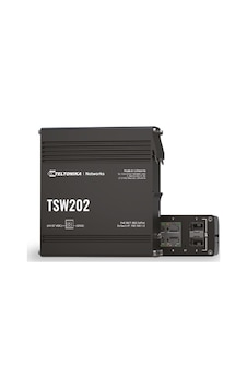 Teltonika Te-tsw202000000 8 Port Gigabit Poe+ 2 Port Sfp 44-57vdc 240w Yönetilebilir Endüstriyel Switch