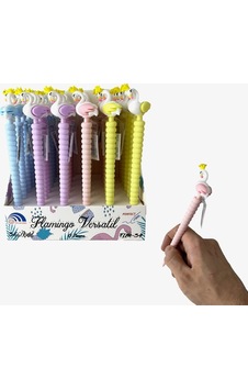 Flamingo Başlıklı Uçlu Kalem 0.7 Pembe Flamingo Başlıklı Uçlu Kalem 0.7 Pembe