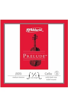D'Addario J1013 4/4M Prelude G Çello Teli (Sol) D'Addario J1013 4/4M Prelude G Çello Teli (Sol)
