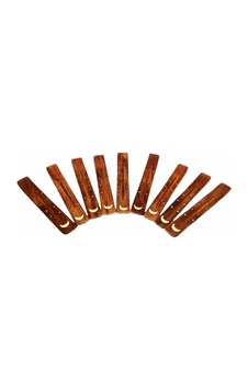 Kayık Tütsülük - Ahşap - 24 Cm Sarı Kayık Tütsülük - Ahşap - 24 Cm Sarı