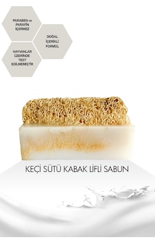 Le Balvo Kabak Lifli Keçi Sütü Sabunu 110 G