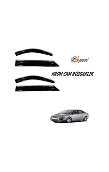 Ford Focus Krom Cam Rüzgarlığı 1.2Mm 2005 4'Lü - Caru446