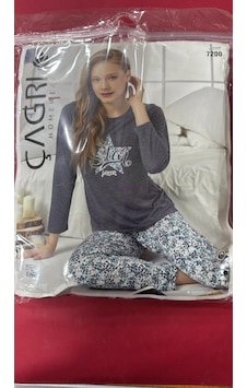 Çağrı Bayan Pijama Takımı-7200 Antrasit Çağrı Bayan Pijama Takımı-7200 Antrasit