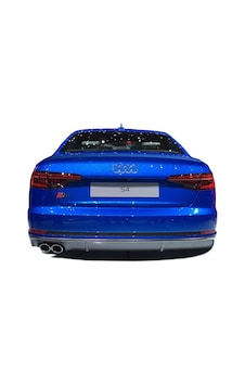Audi A4 B9 2016 Sonrası S4 Soldan Çift Çıkış Arka Tampon Eki - Di