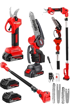 Dragro DRG-128mt Mavi Kömürsüz 21 V 3 Ah 2 Metre Teleskopik Uzatma Akülü Bağ Dal Budama Kesme Makası Makinesi Dragro DRG-128mt Mavi Kömürsüz 21 V 3 Ah 2 Metre Teleskopik Uzatma Akülü Bağ Dal Budama Kesme Makası Makinesi
