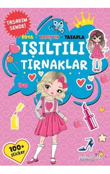 Işıltılı Tırnaklar Boya-yapıştır-tasarla