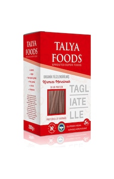Talya Foods Organik Filizlendirilmiş Kırmızı Mercimek Taglıatelle 200 G Talya Foods Organik Filizlendirilmiş Kırmızı Mercimek Taglıatelle 200 G