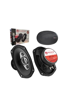 Oto Hoparlör Oval 1000w 2 Adet Kapaklı Moonstar Ms-69c5