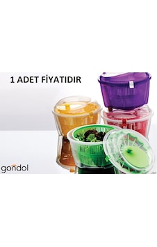 Salata Kurutucu 4,40 Lt. Gondol G-25 Diğer Salata Kurutucu 4,40 Lt. Gondol G-25 Diğer