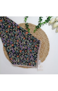 Locella - Soft Pamuklu Eşarp Ms615 Çok Renkli Locella - Soft Pamuklu Eşarp Ms615 Çok Renkli