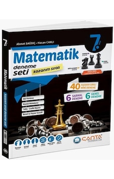 Çanta 2025 7. Sınıf Matematik Kazanım Sıralı Deneme Seti