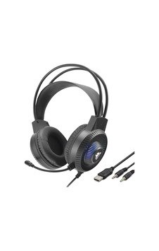 Oyun Kulaklığı G881 2x3.5mm Usb Led Siyah 00 Oyun Kulaklığı G881 2x3.5mm Usb Led Siyah 00