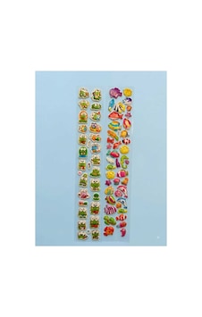 67 Adet Kabartmalı Kurbağa Ve Deniz Canlıları Sticker 2 Sayfa Diğer 67 Adet Kabartmalı Kurbağa Ve Deniz Canlıları Sticker 2 Sayfa Diğer