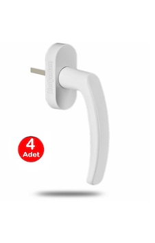 Alerçantam Pvc Pencere Kolu Pimapen Plastik Pen Kulp Beyaz - 4 Adet Alerçantam Pvc Pencere Kolu Pimapen Plastik Pen Kulp Beyaz - 4 Adet