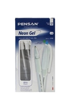 Beyaz Renk 1,0 Mm Kalınlığında Neon Jell Kalem 12'li Paket Beyaz Renk 1,0 Mm Kalınlığında Neon Jell Kalem 12'li Paket