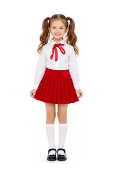 Noble Store Kız Takım 23 Nisan 29 Ekim Gösteri Kıyafeti Noble24 Kırmızı 1 Kırmızı 1
