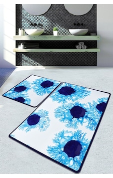Unravel Banyo Halısı Djt 2 Li Set, Banyo Halısı , Banyo paspası yıkanabilir Mavi Unravel Banyo Halısı Djt 2 Li Set, Banyo Halısı , Banyo paspası yıkanabilir Mavi