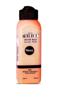Artdeco Akrilik Boya 140 Ml Neon Turuncu - 4 Adet Diğer Artdeco Akrilik Boya 140 Ml Neon Turuncu - 4 Adet Diğer
