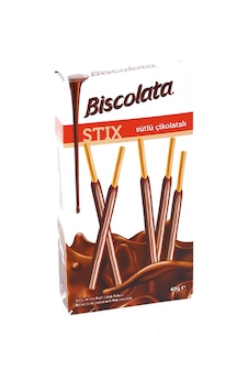 Şölen Biscolata Stix Sütlü Çikolatalı 16 x 40 G Şölen Biscolata Stix Sütlü Çikolatalı 16 x 40 G