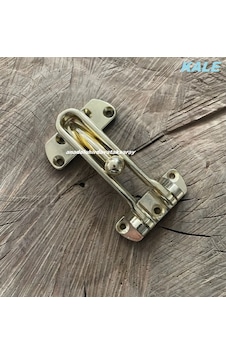 Kale Parlak Sarı Çelik Kapı Emniyet Kelepçesi Kapı Emniyet Aparatı 11cm Kale Parlak Sarı Çelik Kapı Emniyet Kelepçesi Kapı Emniyet Aparatı 11cm