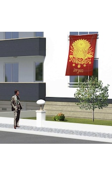 Osmanlı İmparatorluğu Çanakkale Zaferi Kahraman 57.piyade Alayı Sancağı Bayrak - 150x225 Cm 1 Osmanlı İmparatorluğu Çanakkale Zaferi Kahraman 57.piyade Alayı Sancağı Bayrak - 150x225 Cm 1
