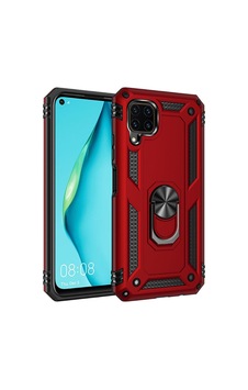 Huawei P40 Lite Kılıf Zore Vega Kapak Kırmızı Huawei P40 Lite Kılıf Zore Vega Kapak Kırmızı