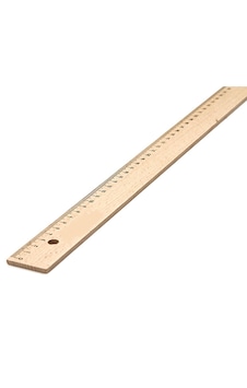 Ada Ahşap Cetvel Dar 30 Cm Ahşap