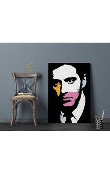 Bk Home Al Pacino Pop Art Tasarımlı Kanvas Tablo 70X100Cm-1 Bk Home Al Pacino Pop Art Tasarımlı Kanvas Tablo 70X100Cm-1